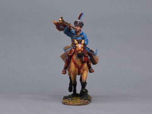 The Trumpeter, Polish Winged Hussars--single mounted figure #2