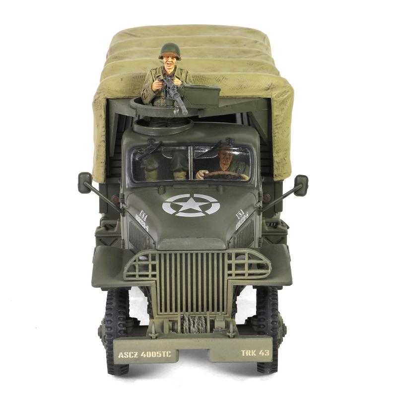 1/32 GMC CCKW 353B with 1609 Type cab, M37 ring, & sheet metal cab, U.S. 1st Infanty Division, LST ship ramp, Weymouth, May 1, 1944 -- TWO IN STOCK #15