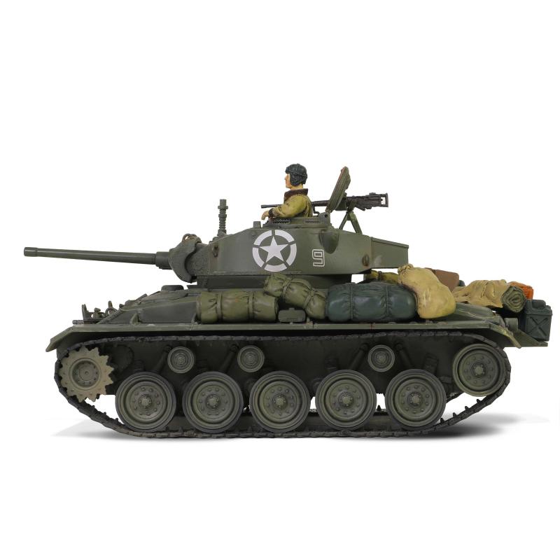 1/32 U.S. M24 Chaffee medium tank, Company D, 36th Tank Battalion, 8th Armored Division, Rheinberg, Germany, March 1945 -- TWO IN STOCK #15