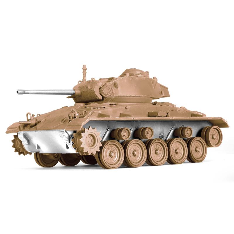 1/32 U.S. M24 Chaffee medium tank, Company D, 36th Tank Battalion, 8th Armored Division, Rheinberg, Germany, March 1945 -- TWO IN STOCK #16