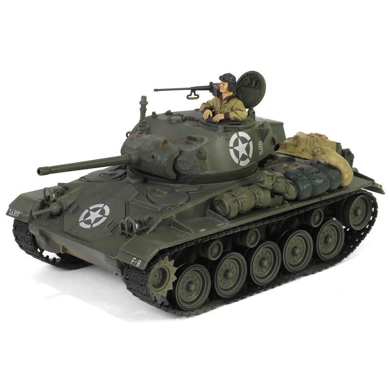 1/32 U.S. M24 Chaffee medium tank, Company D, 36th Tank Battalion, 8th Armored Division, Rheinberg, Germany, March 1945 -- TWO IN STOCK #2