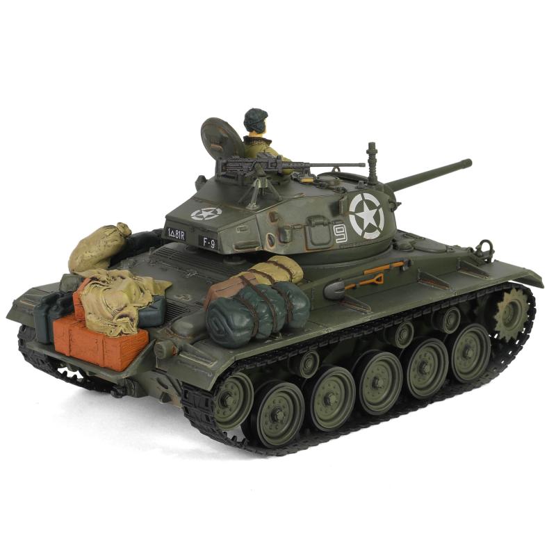 1/32 U.S. M24 Chaffee medium tank, Company D, 36th Tank Battalion, 8th Armored Division, Rheinberg, Germany, March 1945 -- TWO IN STOCK #5