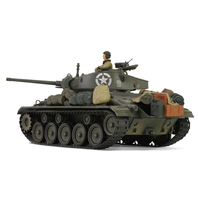 1/32 U.S. M24 Chaffee medium tank, Company D, 36th Tank Battalion, 8th Armored Division, Rheinberg, Germany, March 1945 -- TWO IN STOCK #6