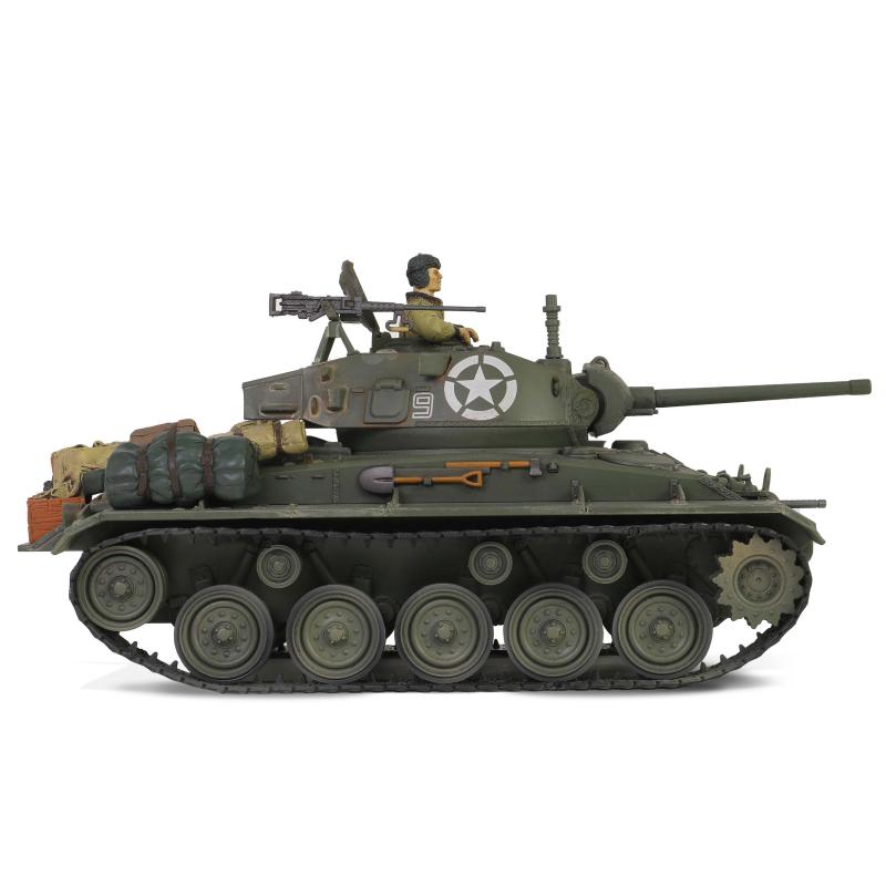 1/32 U.S. M24 Chaffee medium tank, Company D, 36th Tank Battalion, 8th Armored Division, Rheinberg, Germany, March 1945 -- TWO IN STOCK #9