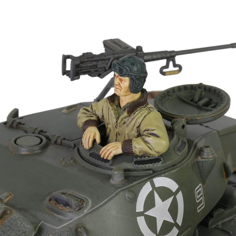 1/32 U.S. M24 Chaffee medium tank, Company D, 36th Tank Battalion, 8th Armored Division, Rheinberg, Germany, March 1945 -- TWO IN STOCK #18
