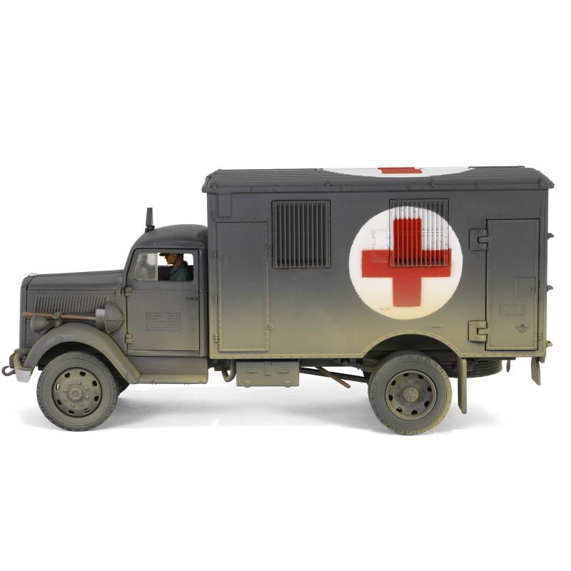 1/32 Opel-Blitz 3,6-6700 A-Type Kfz.305 (Multi-purpose house type body), WWII ambulance truck -- THREE IN STOCK! #9