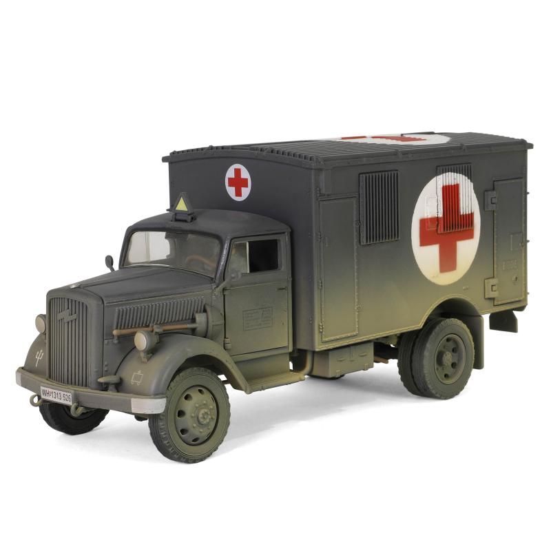 1/32 Opel-Blitz 3,6-6700 A-Type Kfz.305 (Multi-purpose house type body), WWII ambulance truck -- THREE IN STOCK! #5