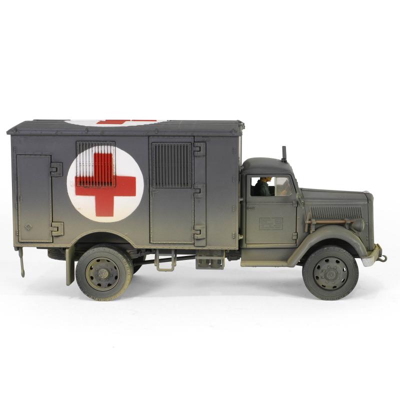 1/32 Opel-Blitz 3,6-6700 A-Type Kfz.305 (Multi-purpose house type body), WWII ambulance truck -- THREE IN STOCK! #8