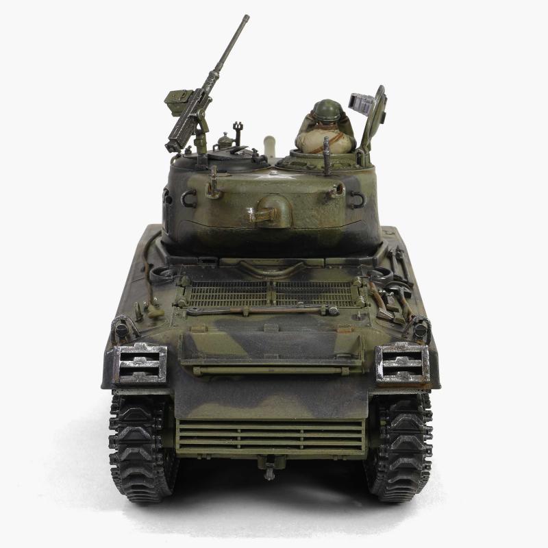 1/32 scale, U.S. medium tank Sherman M4A3 (76), VVSS  "Black Panthers", 761st Tank Battalion, Task Force Rhine, Germany 1945--AWAITING RESTOCK. #6