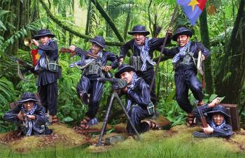Image of Viet Cong Tunnel Rat Complete Set Special--seven figures in seven poses