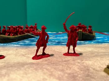 Image of Officers--Heyward from LOTM and French Officer Bouquet (RED) -- AWAITING RESTOCK! Image of Officers--Heyward from LOTM and French Officer Bouquet (RED) -- AWAITING RESTOCK!