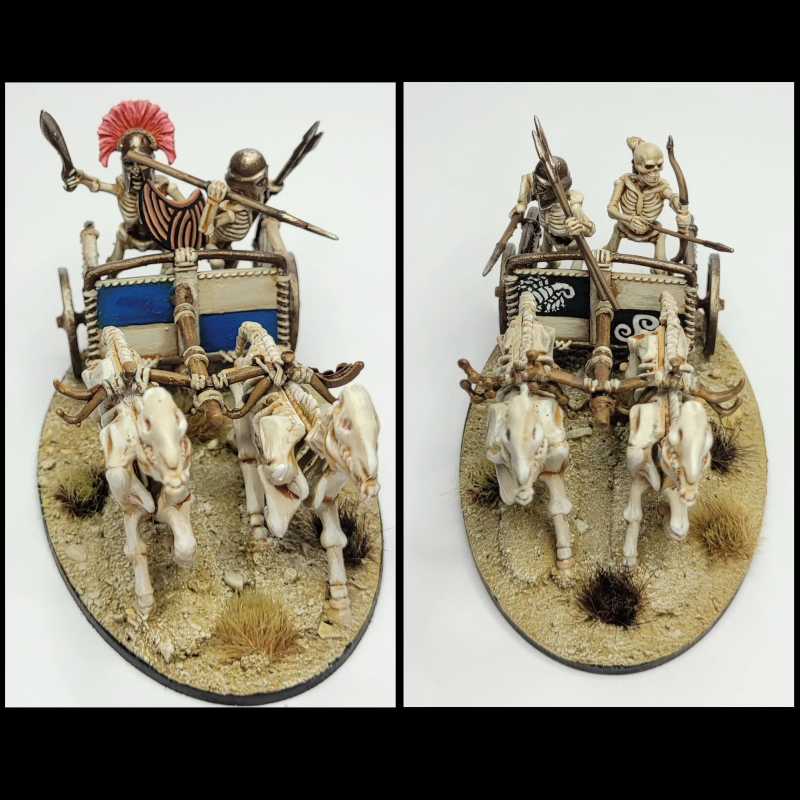 28mm Classic Fantasy Skeleton Cavalry (up to 10) and Chariots (up to 3) #9