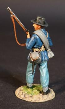 Image of United States Mounted Infantry (standing readyng), United States Cavalry, The Battle of the Rosebud, 17th June 1876, The Black Hill Wars 1876-1877--single figure