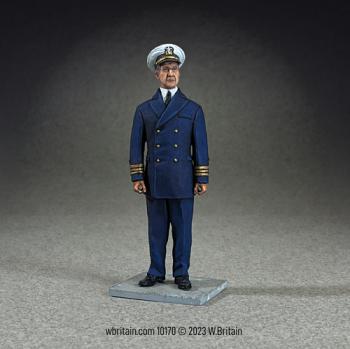 Image of U.S.N. Commander Richard Nixon, 1944-45--single standing figure