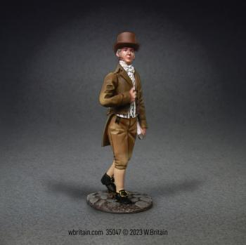 Image of “Mr. Bennet” Out for a Stroll--single figure