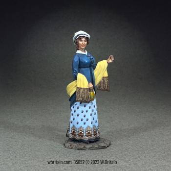 Image of "Mrs. Bennet" Out for a Stroll--single figure