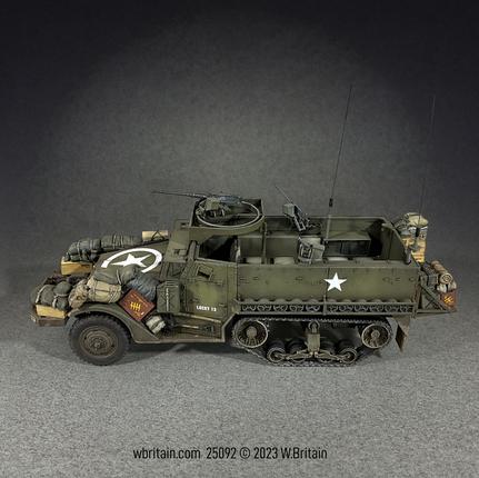M3A1 Half-track 9th Armored 27th Infantry, A Company--13 piece set #1