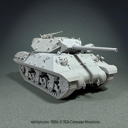 U.S. GMC M10 Tank Destroyer--1/30 Scale Resin and Metal Kit; Unpainted, Unassembled #1