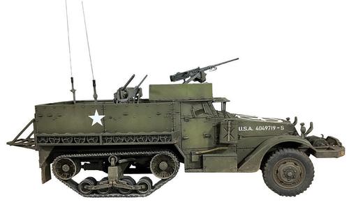 U.S. M3A1 Half-Track--1/30 Scale Resin and Metal Kit; Unpainted, Unassembled #4