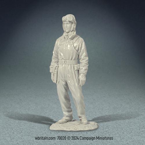 U.S. Army Tanker in Overalls, 1942-45--1/30 Scale Resin and Metal Kit; Unpainted, Unassembled #1