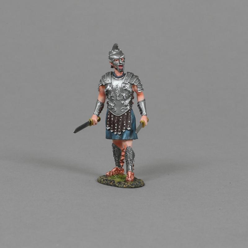 Ambidextrous, The Gladiator/Mercenary--single Roman Gladiator figure with two swords #1