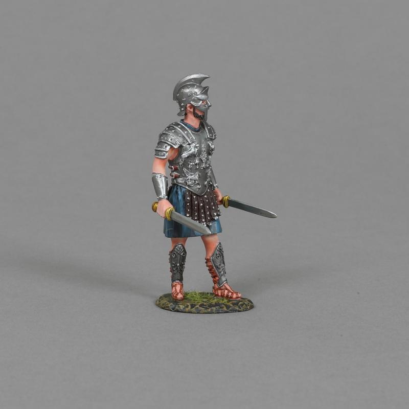 Ambidextrous, The Gladiator/Mercenary--single Roman Gladiator figure with two swords #2
