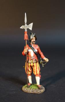 Maltese Militia Standing with upright Halberd, Knights of
