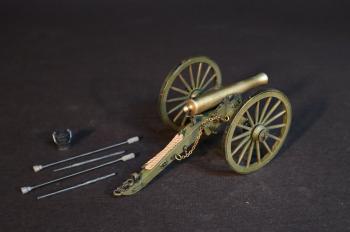 Image of Model 1857 12 pdr. Napoleon Howitzer, Standard Union Type, The American Civil War, 1861-1865--cannon and accessories