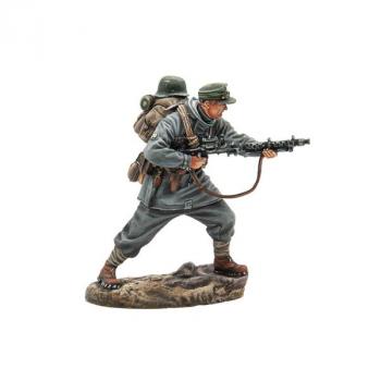 Image of German with MG34 - 1st Mountain Division Edelweiss--single figure