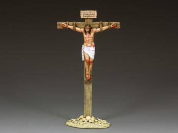 Image of The Crucified Christ--single figure on scenic base