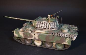 Image of German Panzerkampfwagen "Panther" Ausf. G (Sd.Kfz.171), Daimler Benz Factory "Ambush" Camo, Panther #101 of 1. SS-Panzer-Division "LSSAH", SS-Panzer-Regiment 1, Kampfgruppe Peiper Ardennes Offensive, December 1944, German Armour, WWII--TWO IN STOCK. Image of German Panzerkampfwagen "Panther" Ausf. G (Sd.Kfz.171), Daimler Benz Factory "Ambush" Camo, Panther #101 of 1. SS-Panzer-Division "LSSAH", SS-Panzer-Regiment 1, Kampfgruppe Peiper Ardennes Offensive, December 1944, German Armour, WWII--TWO IN STOCK.