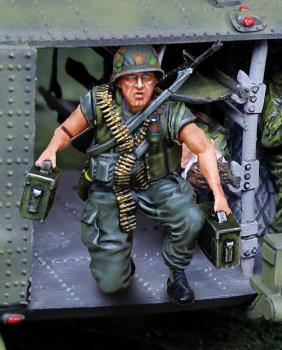 Huey Jumper 2 Ammo Carrier--single Vietnam-era figure--TWO IN STOCK. #0