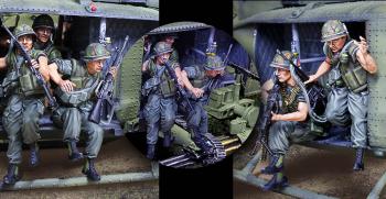 Image of Huey All 6 Jumpers Special--six Vietnam-era figures