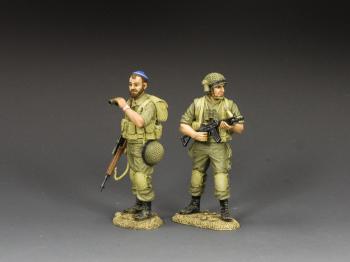 Image of 'Golani Brigade' Sniper Team--two Israeli figures