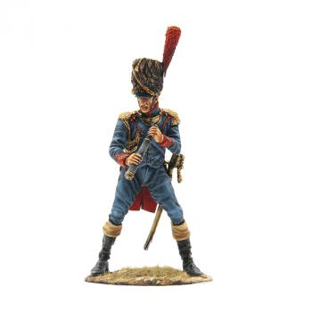 Image of French Old Guard Foot Artillery Officer, France's Grande Armee--single figure