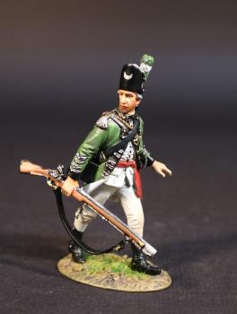 Image of Light Infantry Officer, Simcoe's Rangers, The Queen's Rangers (1st American Regiment) 1778-1783, British Army, The American War of Independence, 1778-1783--single figure