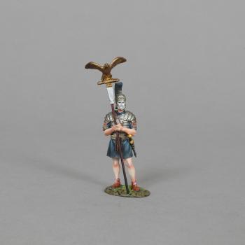 Image of Praetorian with Silver Face Mask & Eagle--single figure--THREE IN STOCK.