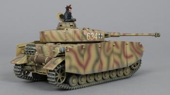 Image of Panzer IV with serial number 634 Commander with eye patch--ONE IN STOCK.