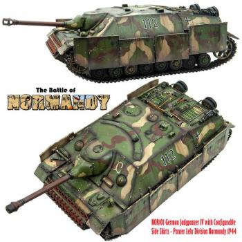 German Jadgpanzer IV with Configurable Side Skirts, Panzer Lehr Division German Jadgpanzer IV with Configurable Side Skirts, Panzer Lehr Division #49443