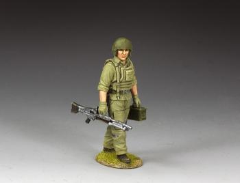 Image of Huey Door Gunner--single Vietnam-era figure