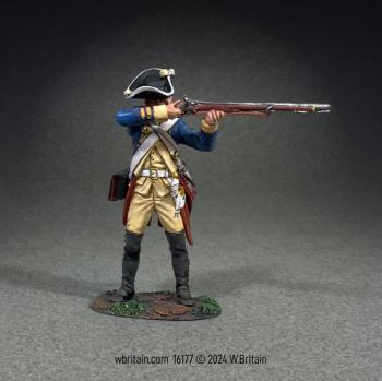 Image of Regiment von Donop, 1776--single firing figure