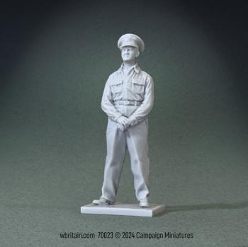 Image of U.S.N. Admiral Chester W. Nimitz, 1944-45 Kit--1/30 Scale Resin and Metal Kit; Unpainted, Unassembled