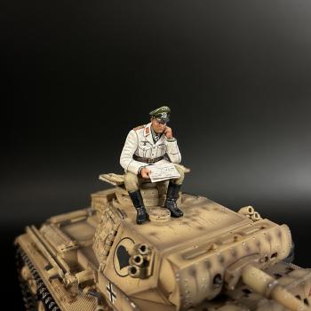 Image of Erwin Rommel Sitting on a Tank, Feldherrnhalle Series--single seated figure
