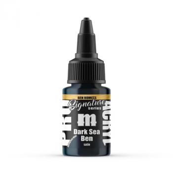Pro Acryl Ben Komets Dark Sea Ben--22mL bottle (satin) Pro Acryl Ben Komets Dark Sea Ben--22mL bottle (satin) #49776