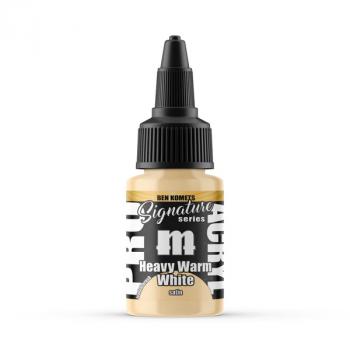 Pro Acryl Ben Komets Heavy Warm White--22mL bottle (satin) Pro Acryl Ben Komets Heavy Warm White--22mL bottle (satin) #49781