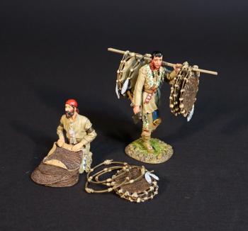 The Press Gang Part 2, The Mountain Men, The Fur Trade--two figures and trade goods The Press Gang Part 2, The Mountain Men, The Fur Trade--two figures and trade goods #49868