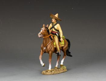 Image of Mounted Bandito #1--single mounted figure