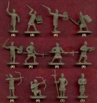 Ancient Chinese Army, Ch'in Dynasty--42 Figures in 12 Poses-- FOUR IN STOCK! Ancient Chinese Army, Ch'in Dynasty--42 Figures in 12 Poses-- FOUR IN STOCK! #10218