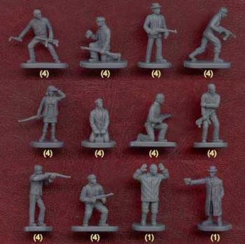 WWII Underground Resisters (Partisans)--42 figures in 12 poses -- THREE IN STOCK! WWII Underground Resisters (Partisans)--42 figures in 12 poses -- THREE IN STOCK! #10220