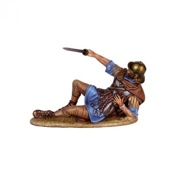 Roman Auxiliary Wounded Legionary, Cohors II Flavia Bessorum--single prone figure raising sword to block Roman Auxiliary Wounded Legionary, Cohors II Flavia Bessorum--single prone figure raising sword to block #50028